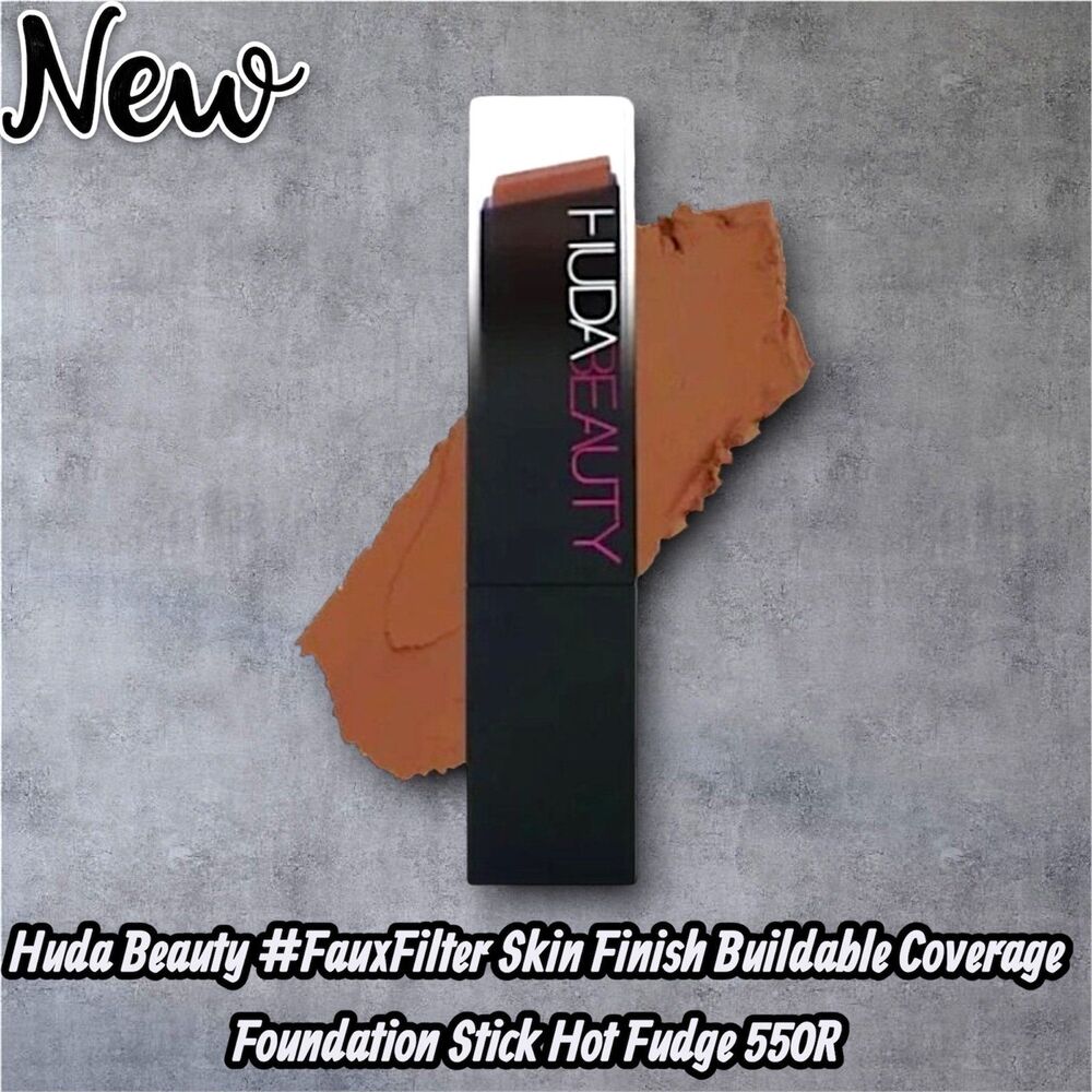 NEW Huda Beauty #FauxFilter Skin Finish Buildable Coverage Foundation Stick Hot
